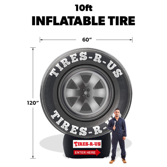 Custom Giant Inflatable Tire 10M0210331