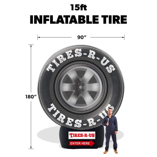 Custom Giant Inflatable Tire 10M0210332