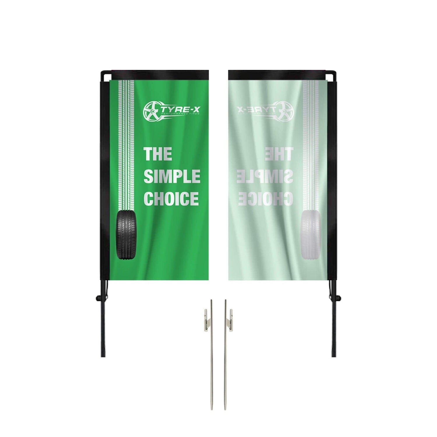 flags banner