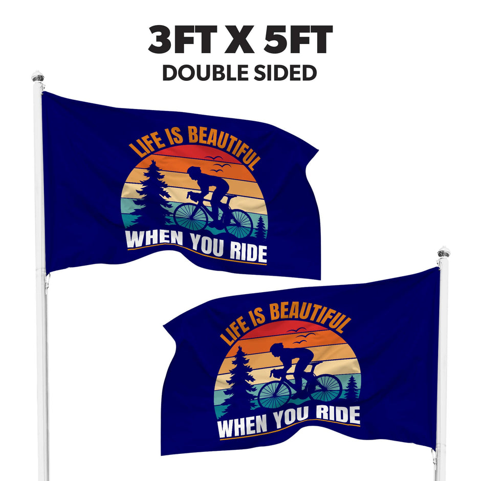 Custom Pole Flag | Custom Flags | LookOurWay
