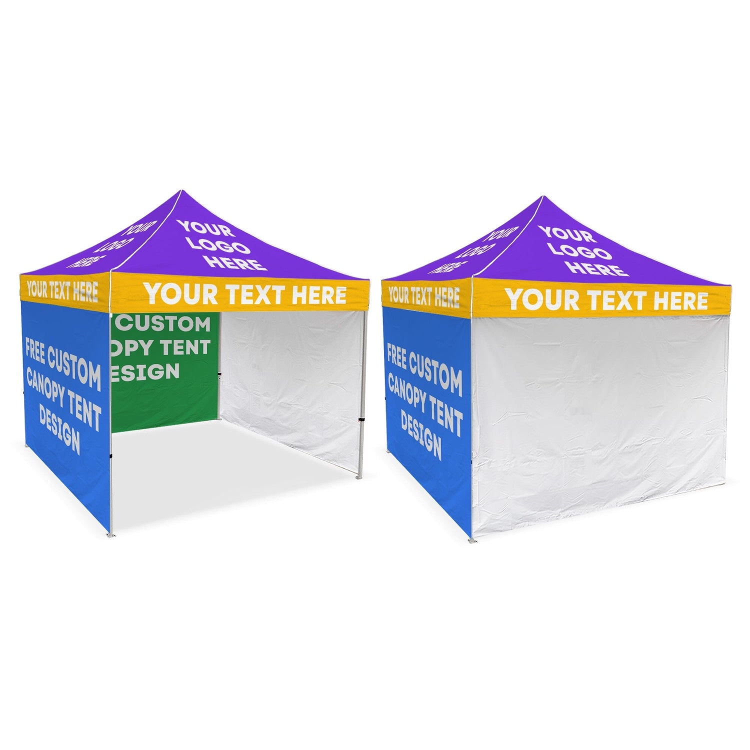 10x10 Custom Pop Up Tent