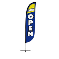 Now Open Feather Flag