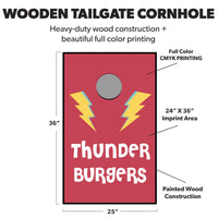 Custom Wood Cornhole Board