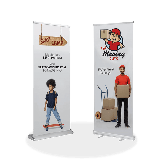 hook and pull up banners