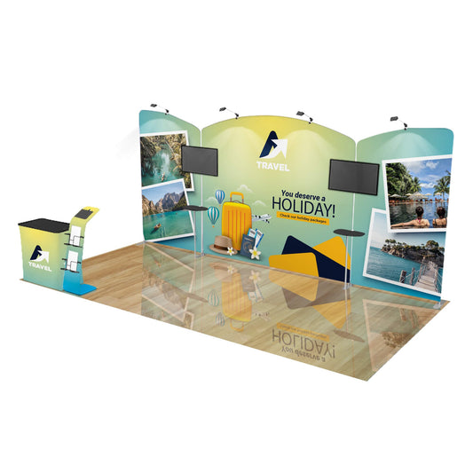 10 x 20 Trade Show Booth Design Agency