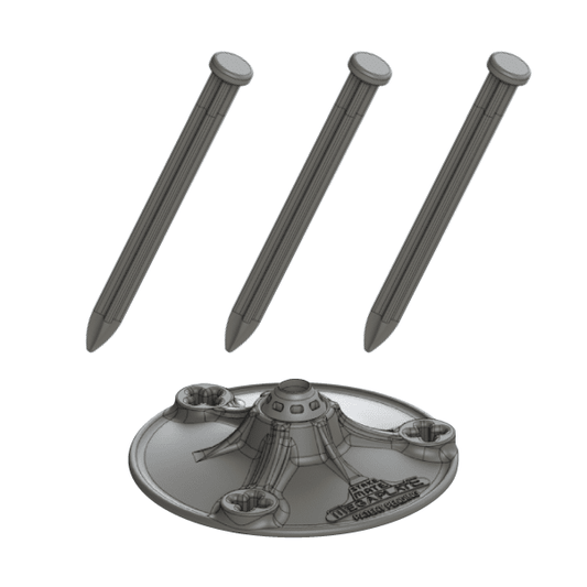 Balloon Megaplate Ground Stake Plate