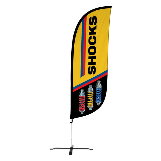 8ft Shocks Feather Flag