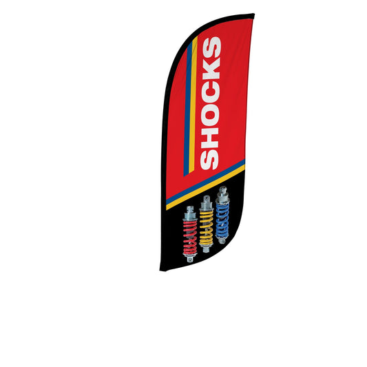 8ft Shocks Feather Flag