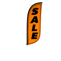 8ft Fluorescent Sale Feather Flag