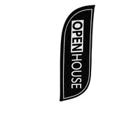 8ft Open House Feather Flag