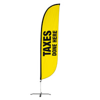 Yellow / X-Stand Pole Set