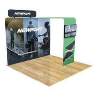 10ft FastZip™ Bridge Archway Trade Show Booth Package 10M8020064