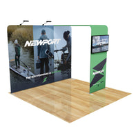 10ft FastZip™ Bridge Archway Trade Show Booth Package 10M8020062