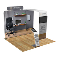 10ft FastZip™ Deluxe Archway Trade Show Booth Package 10M8020377