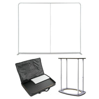 10ft FastZip™ Trade Show Booth - Silver Package