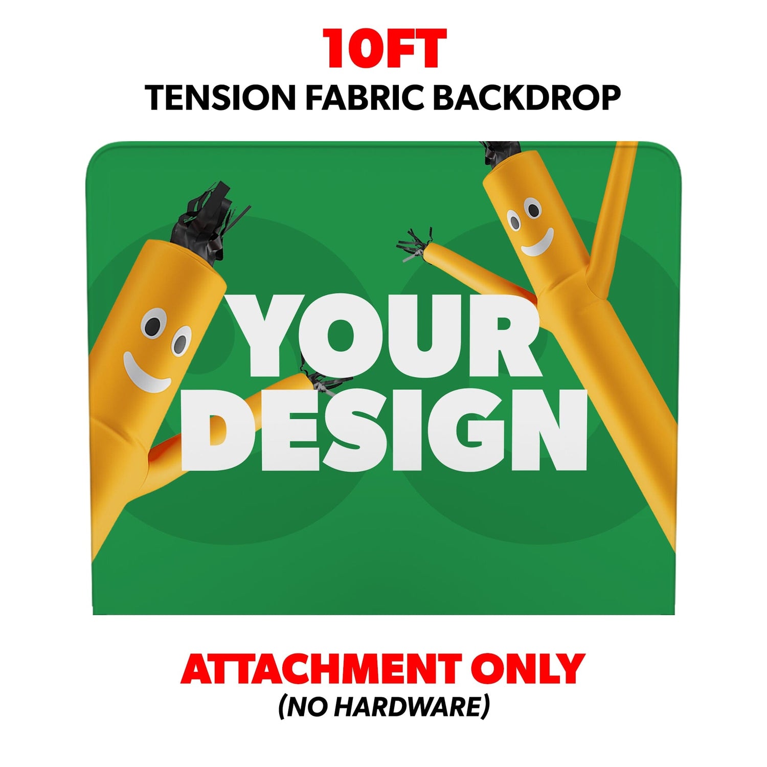 10ft / Attachment Only (No Hardware) / No Table Cover