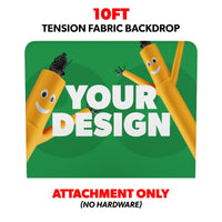 10ft / Attachment Only (No Hardware) / No Table Cover