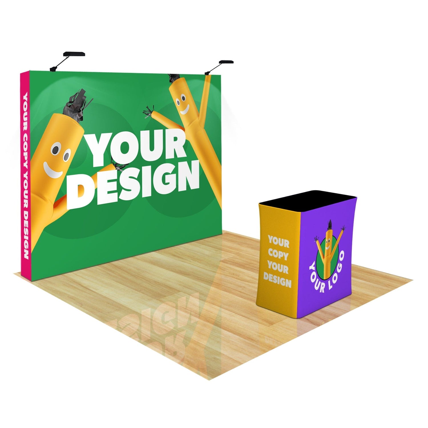 ts-orig-c10-10ft-Straight-Pop-Up-Booth-Tablet-Stand-Bdro