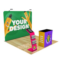 Fabric & Frame / + Media Stand + Podium / + LED Lights