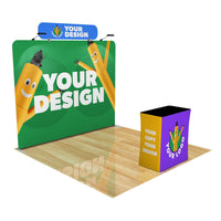 Fabric & Frame / + Podium / + LED Lights & Header