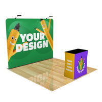 Fabric & Frame / + Podium / + LED Lights