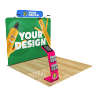 Fabric & Frame / + Media Stand / + LED Lights & Header