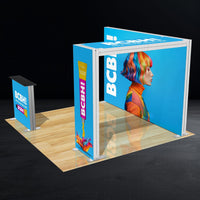 10ft Backlit Deluxe Arch SEG Trade Show Booth Display