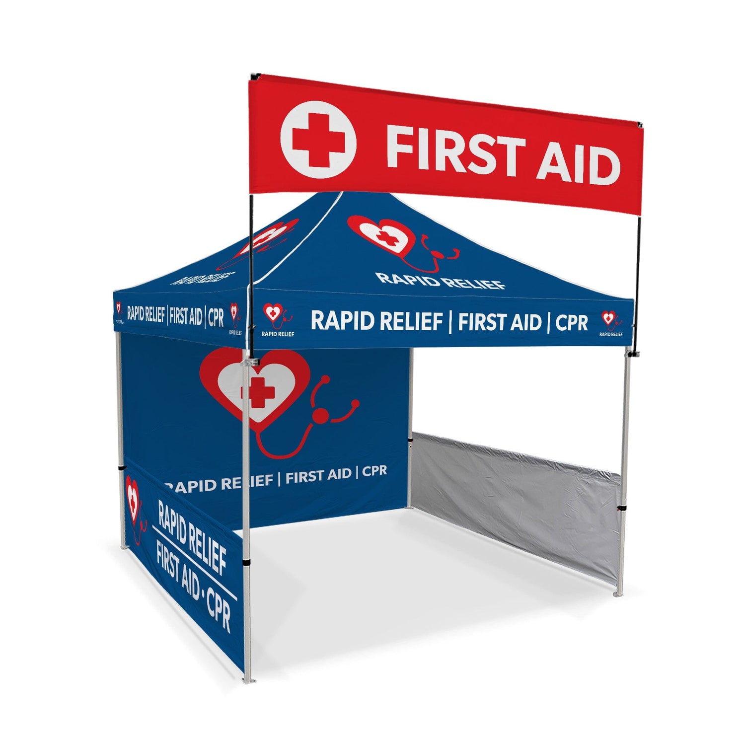 Full Back & Half Side Walls / Single-Sided