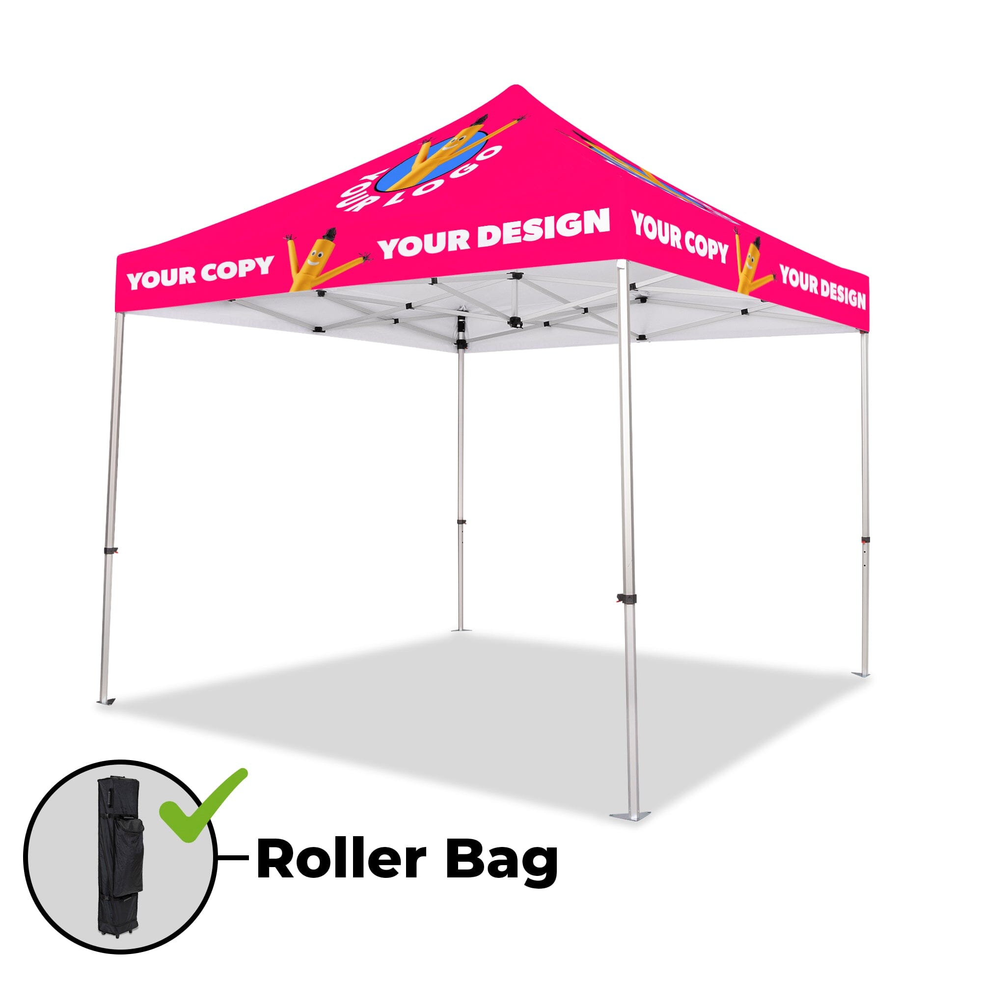 Canopy Top + Frame / No Table Cover / + Add Roller Bag