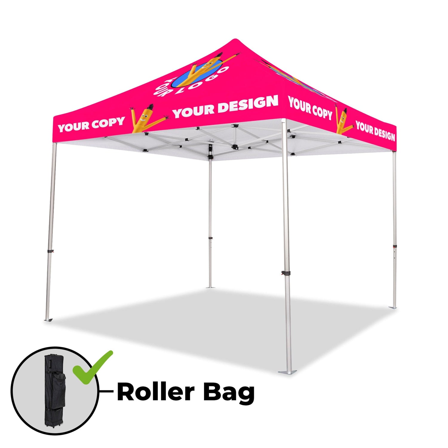Canopy Top + Frame / No Table Cover / + Add Roller Bag