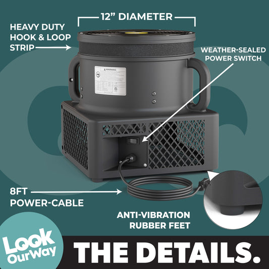 Weather-Resistant Air Dancers® Blower (12" Diameter)