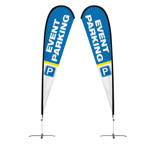 12ft / Double-Sided / X-Stand Pole Set