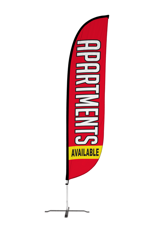 Apartments Available Feather Flag 
