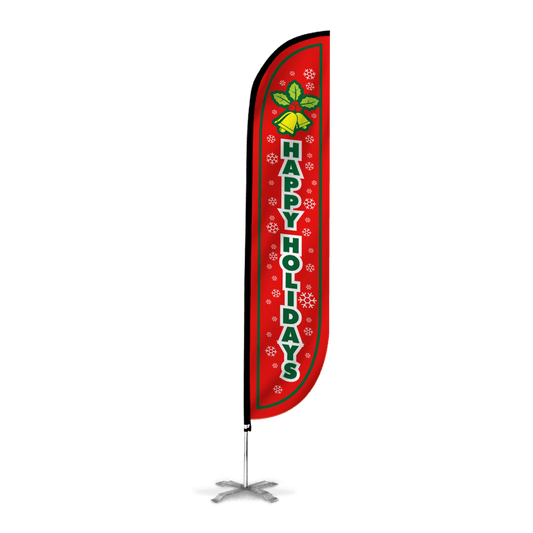 Happy Holidays Feather Flag 10M1200088