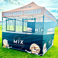 Custom Food Concession Canopy Tent Package