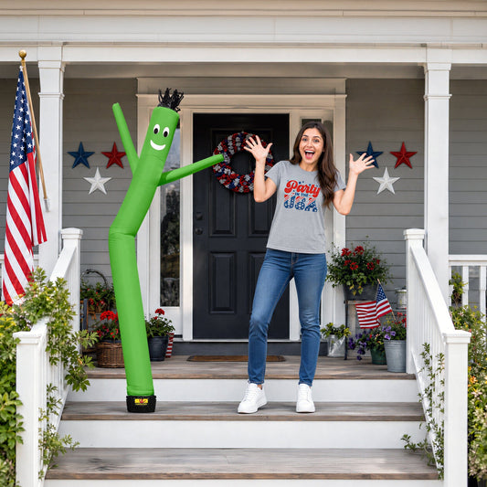 Air Dancers® Originals Inflatable Tube Man Green