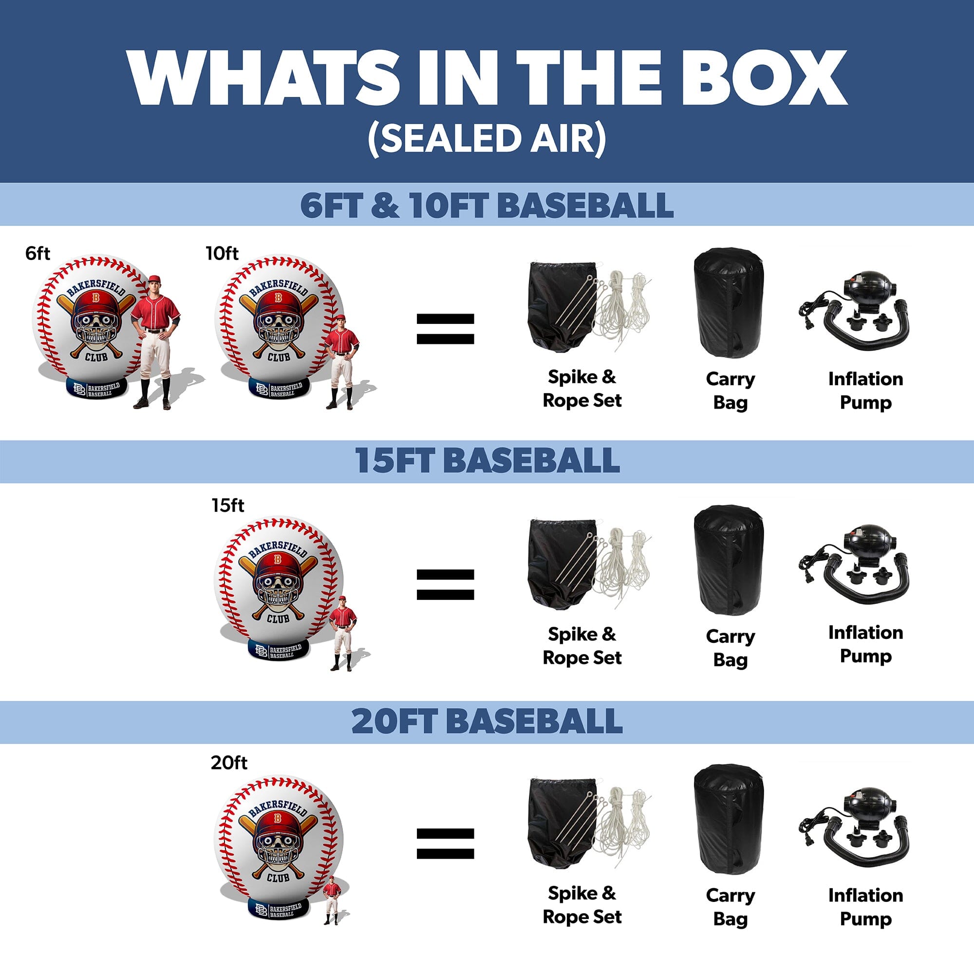 Custom Giant Inflatable Baseball