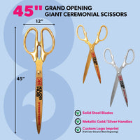 Grand Opening Ribbon Cutting Package w/ Giant Scissors