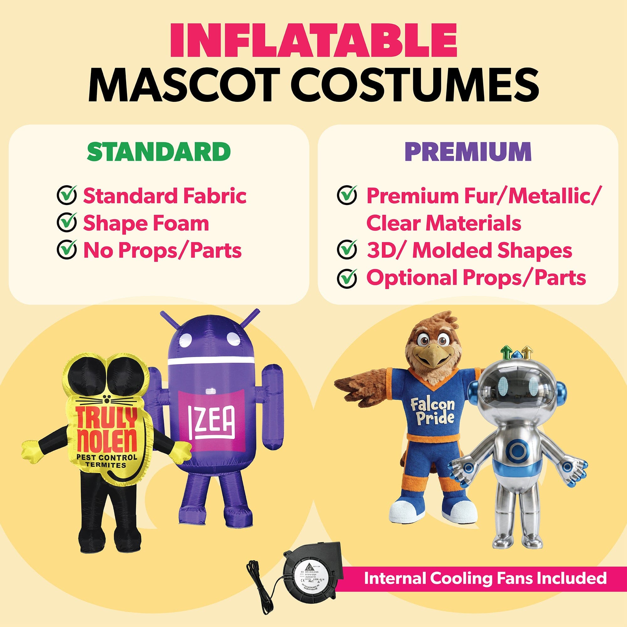 Inflatable Mascot Costume