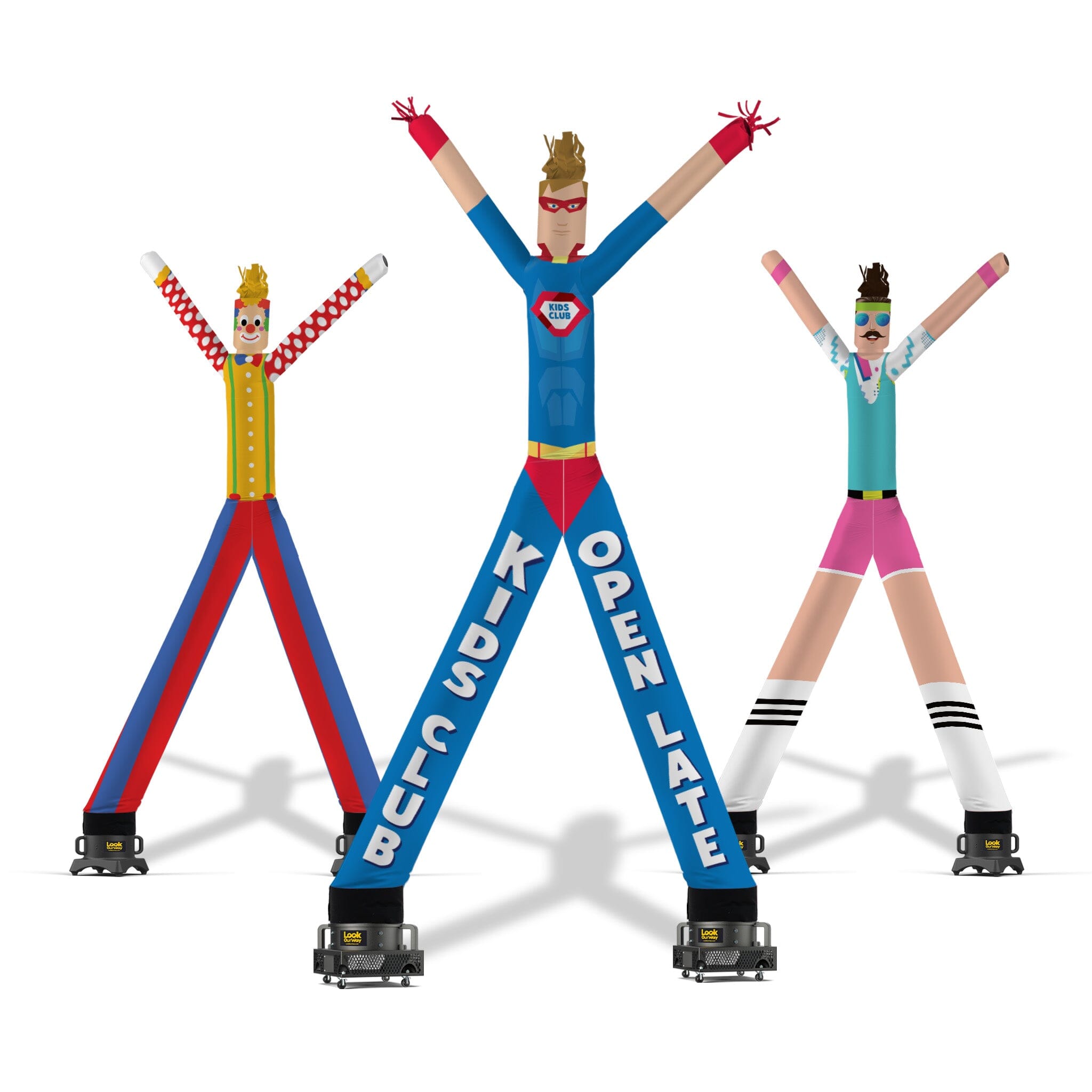 Custom Two Legged Air Dancers® Inflatable Tube Man | LookOurWay