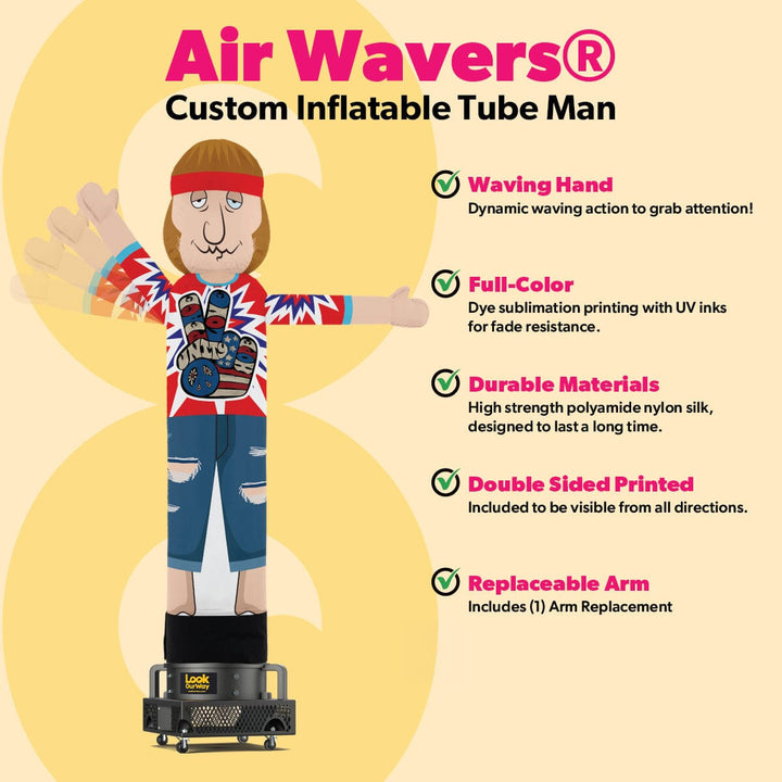 Air Wavers® Custom Inflatable Tube Man – LookOurWay