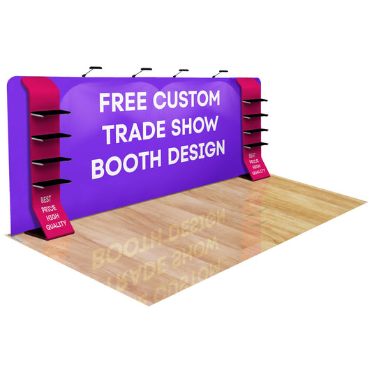 20ft Fastzip™ Custom Trade Show Booth 