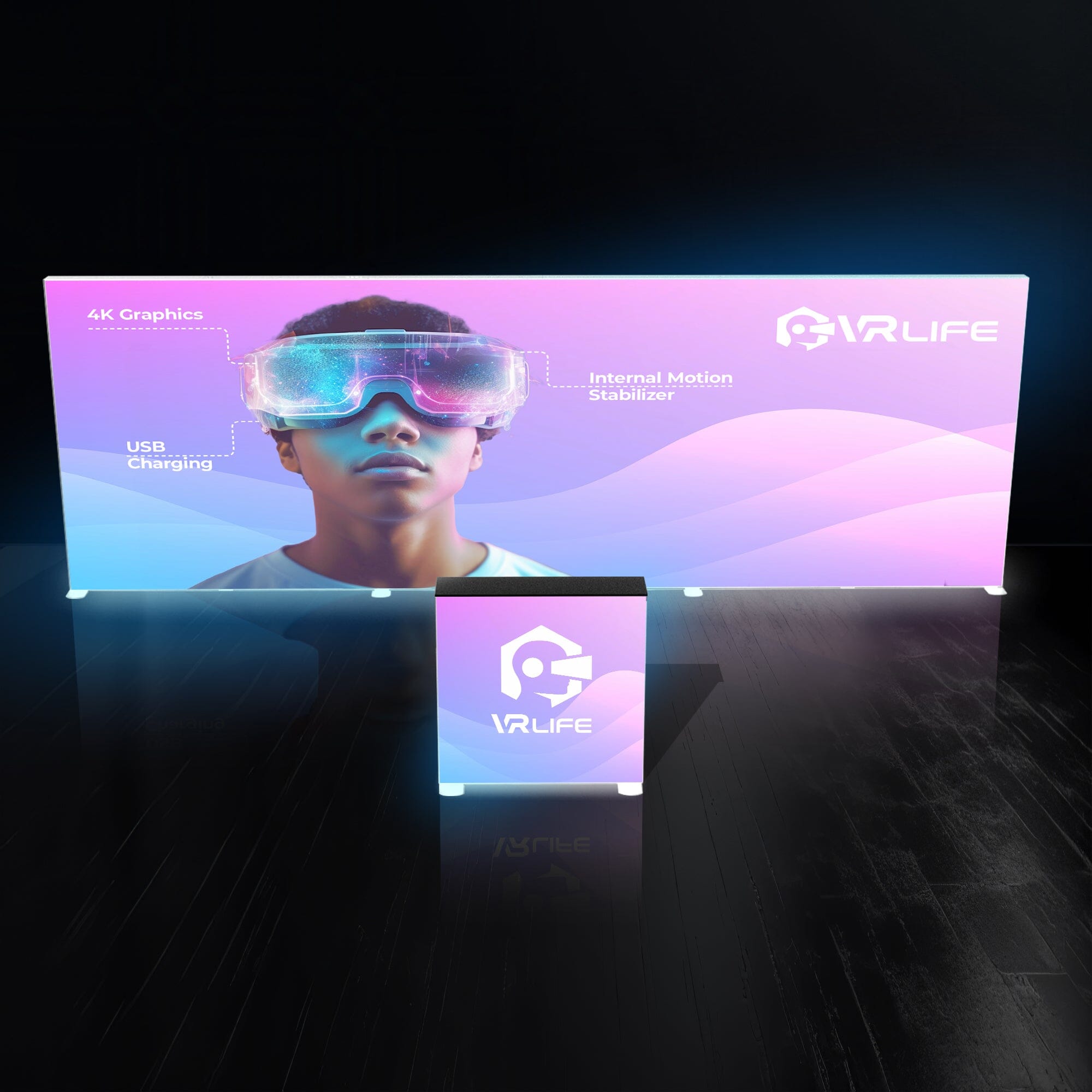 Backlit Trade Show Display SEG