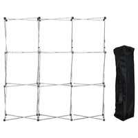 Custom Pop-Up Trade Show Display - (3x3 - 7 Panel)