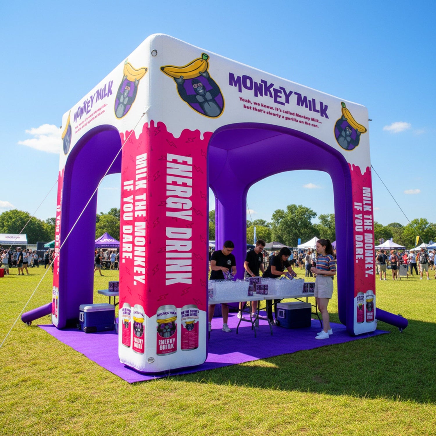 inflatable tents for parties Custom Inflatable Event Tent Booth