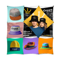 Custom Pop-Up Trade Show Display - (3x3 - 7 Panel)
