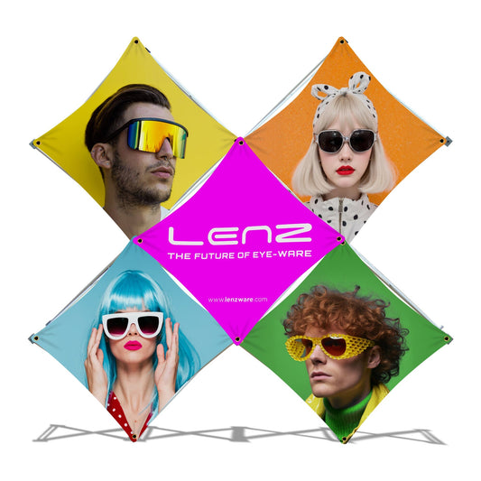 Custom Pop-Up Trade Show Display - (5 Panel)