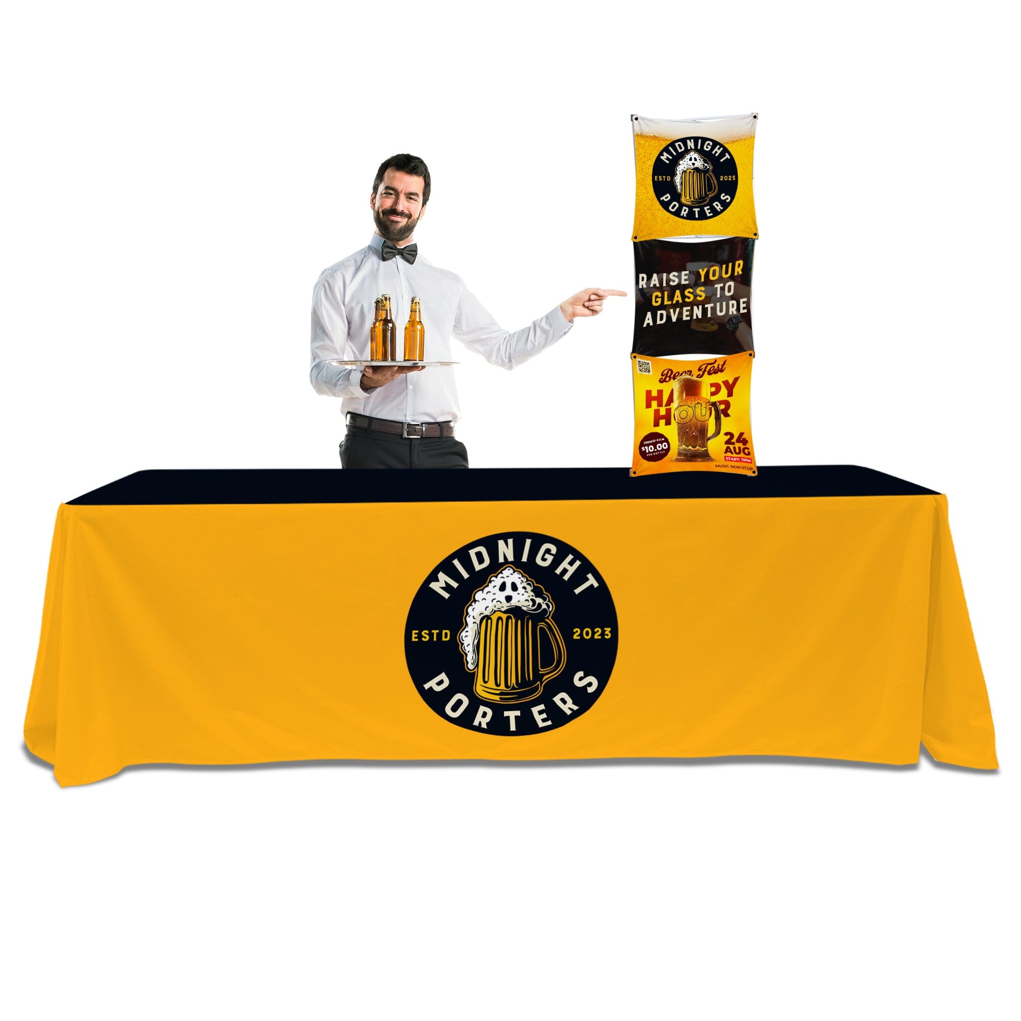 Custom Table Top Pop-Up Display - (1x3 Panel) – LookOurWay