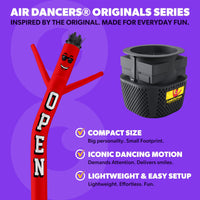 Air Dancers® Originals Inflatable Tube Man Open Red