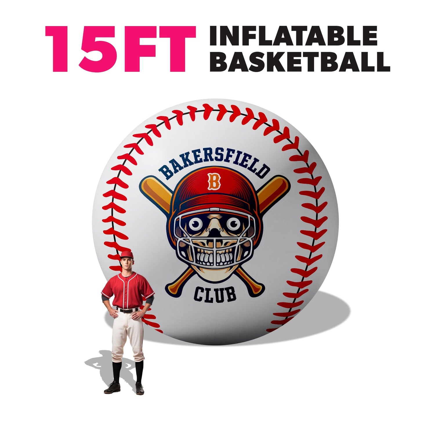 15ft / No Base / Contact Air (Outdoor)